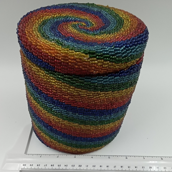 RAINBOW WHIRLPOOL BASKET ,Wayan Sukerni - Picture 3 of 12